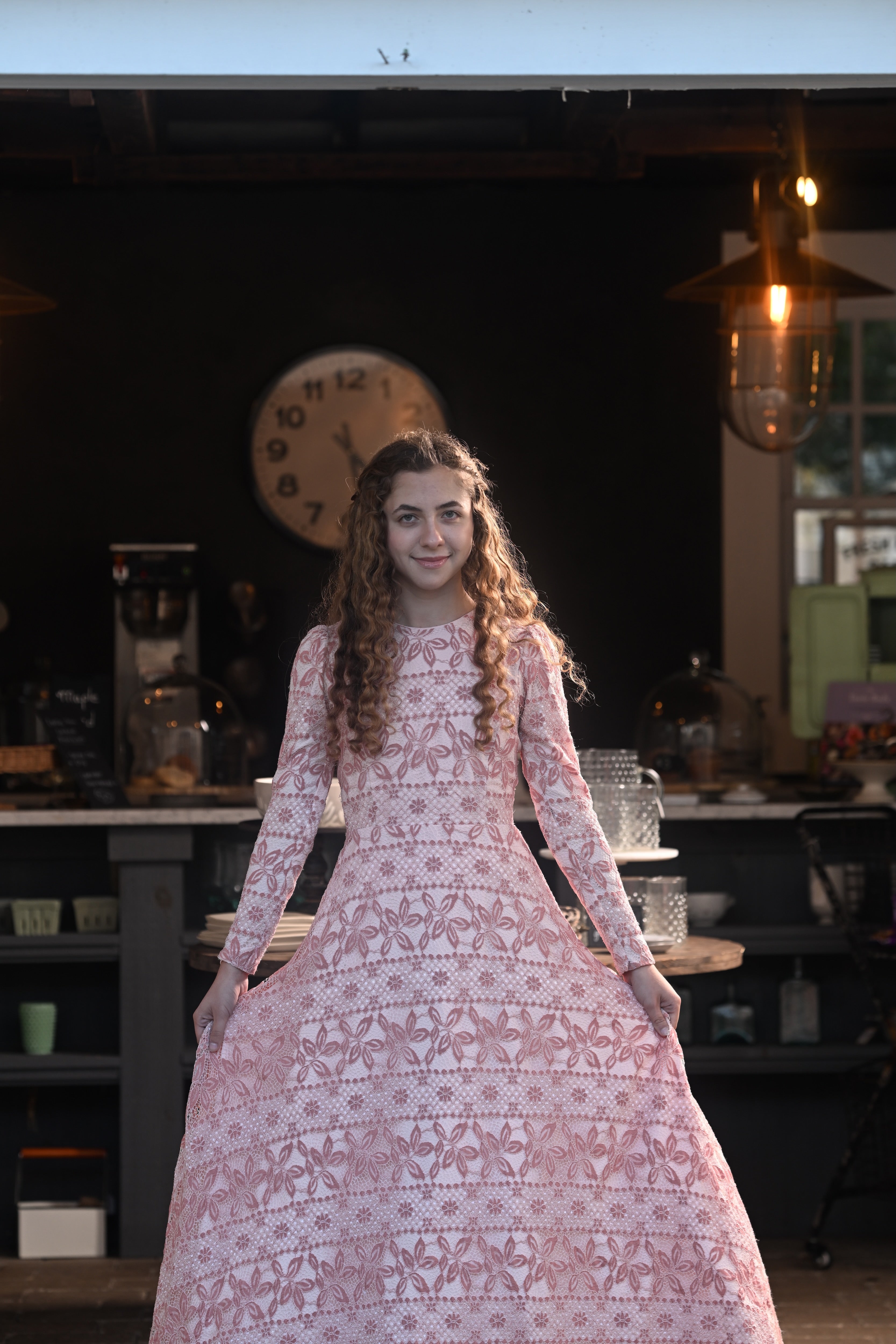 Coral Dual Tint Lace Teen