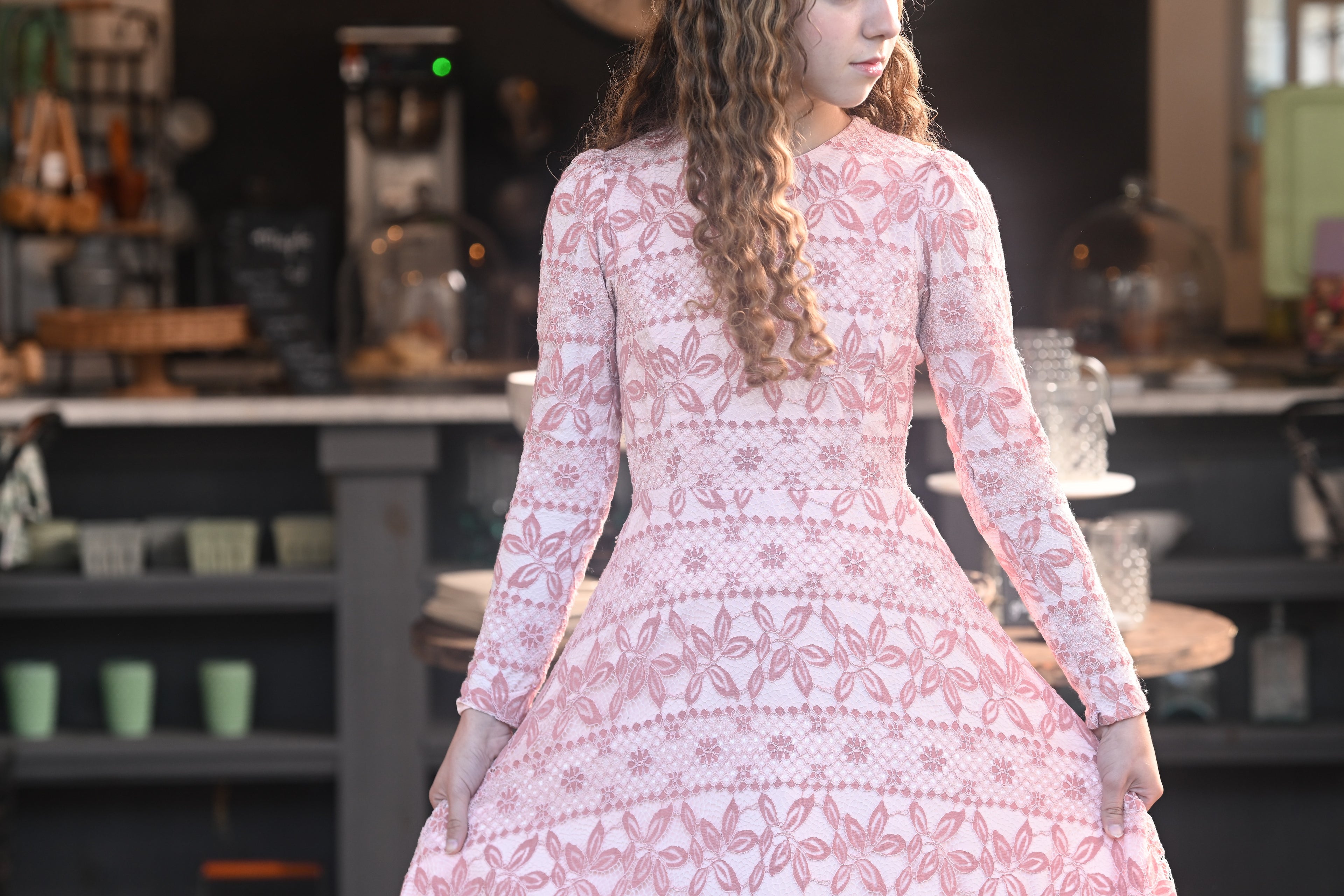 Coral Dual Tint Lace Teen