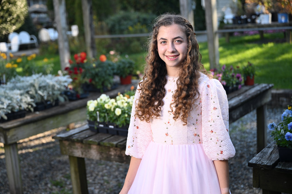 Pink Garden Lace Teen