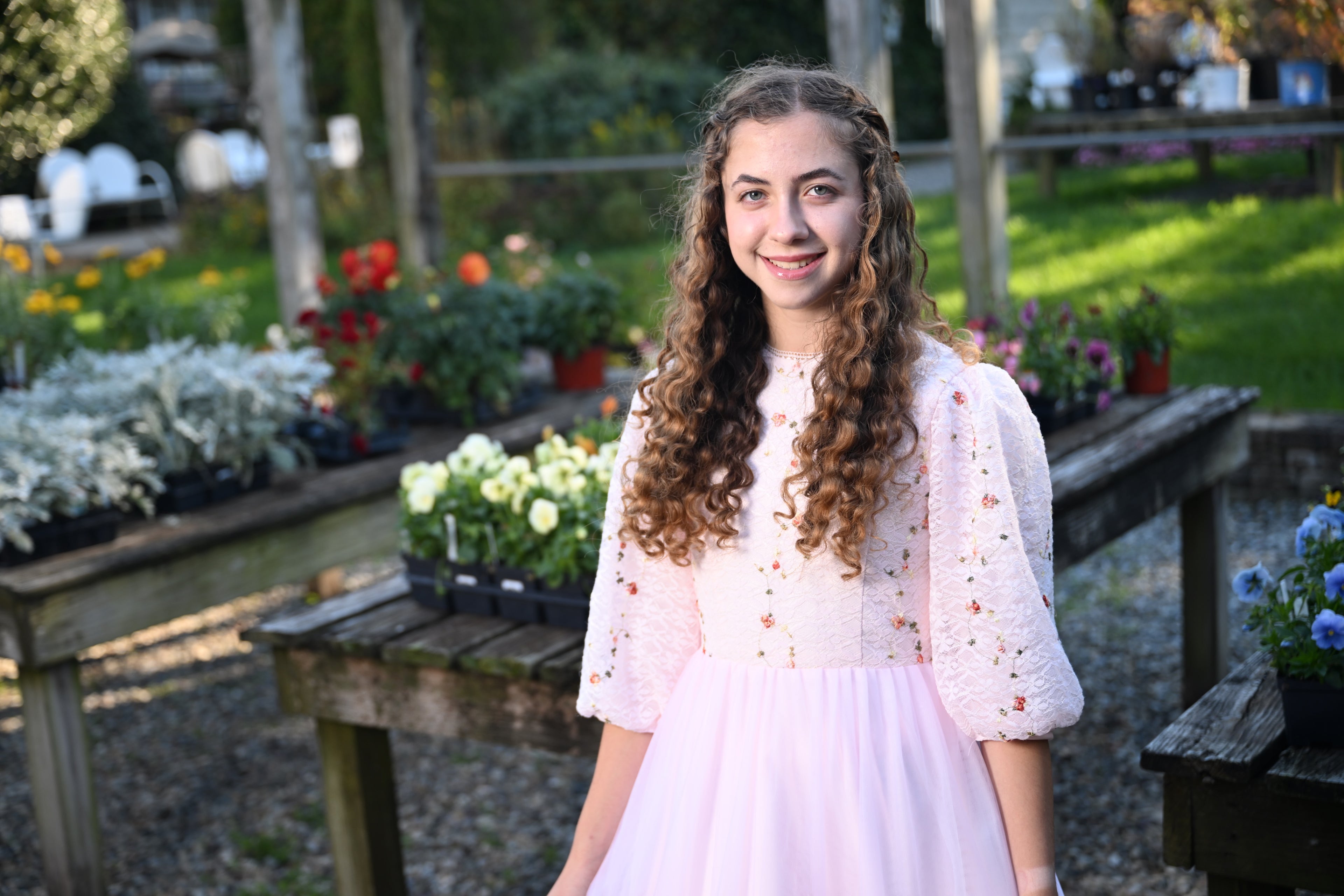 Pink Garden Lace Teen