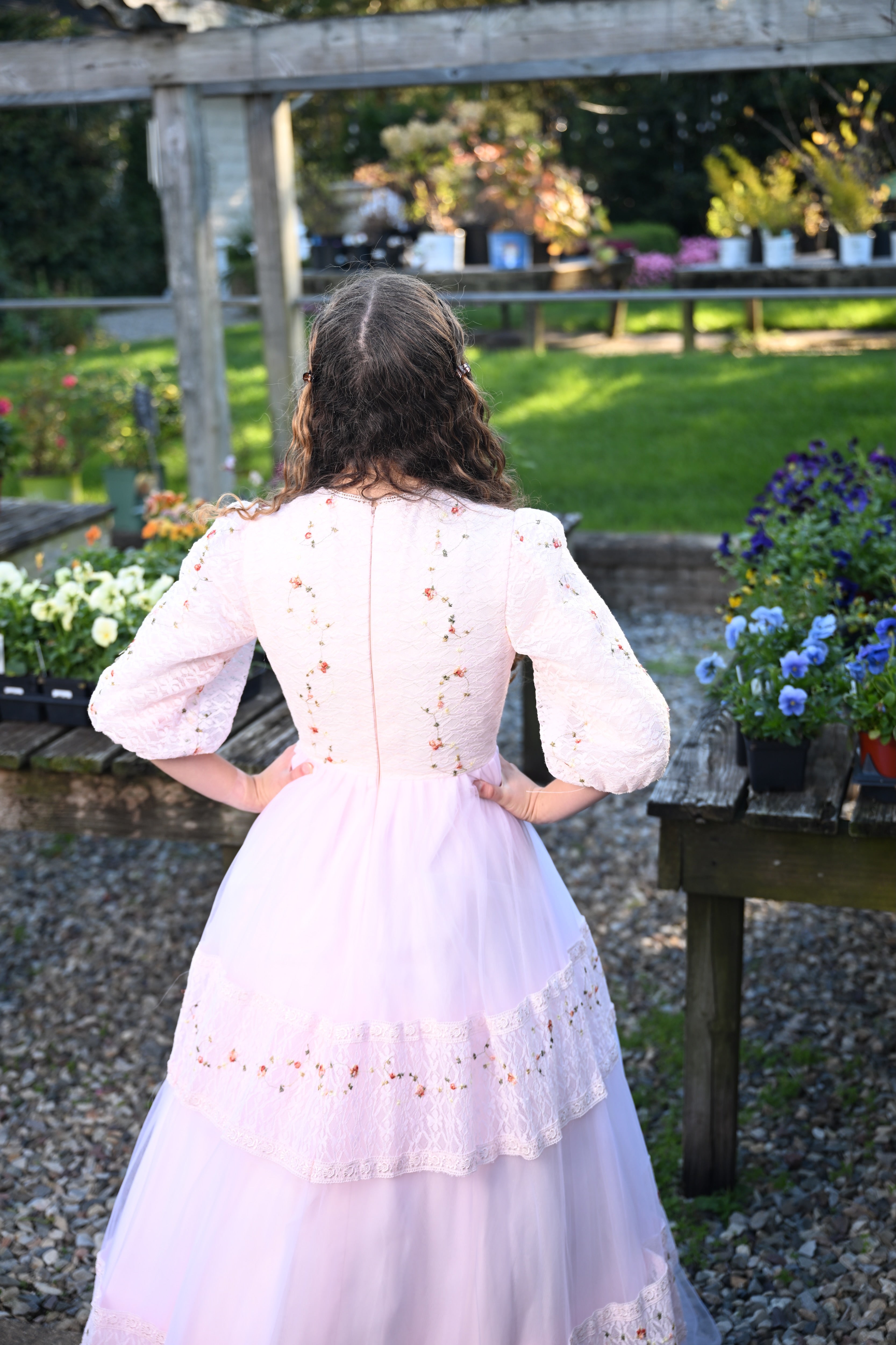 Pink Garden Lace Teen