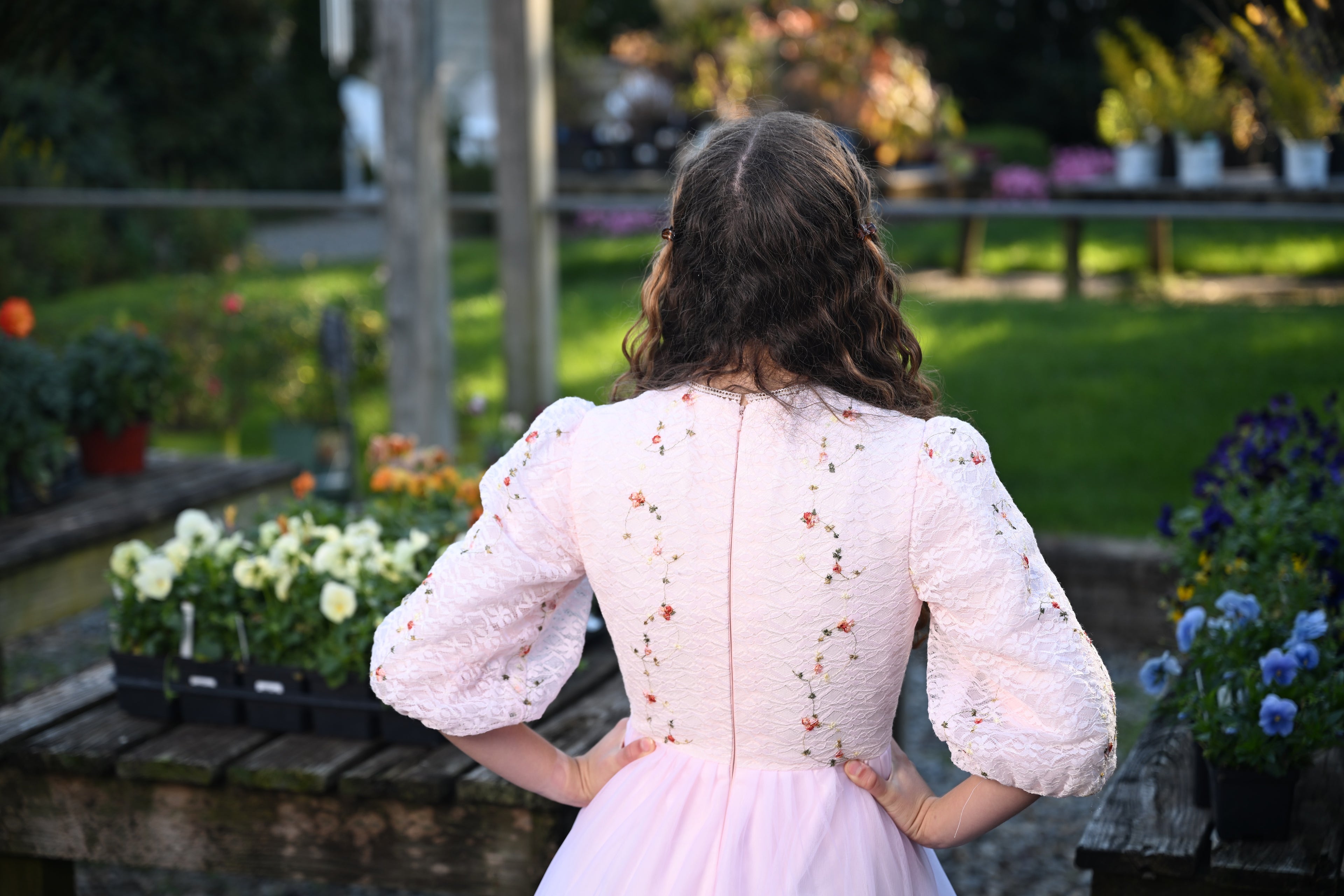 Pink Garden Lace Teen