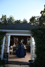 Blue Chiffon Shirtwaist Teen