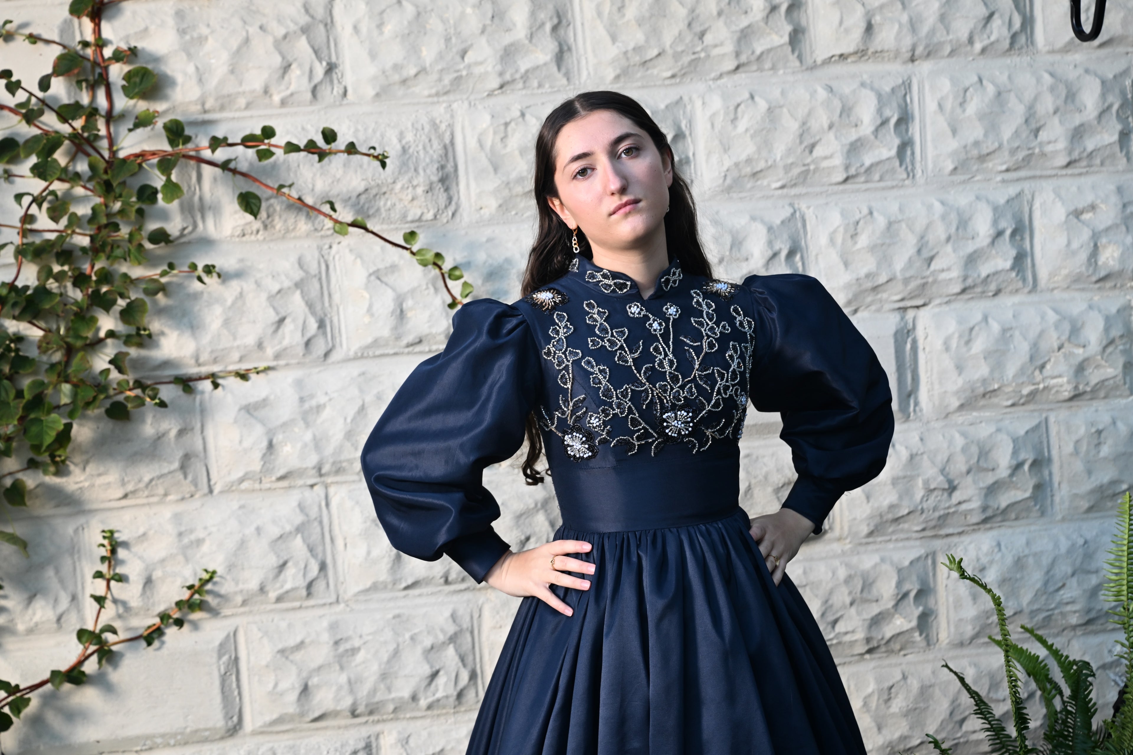 Navyblue Gleamline Teen