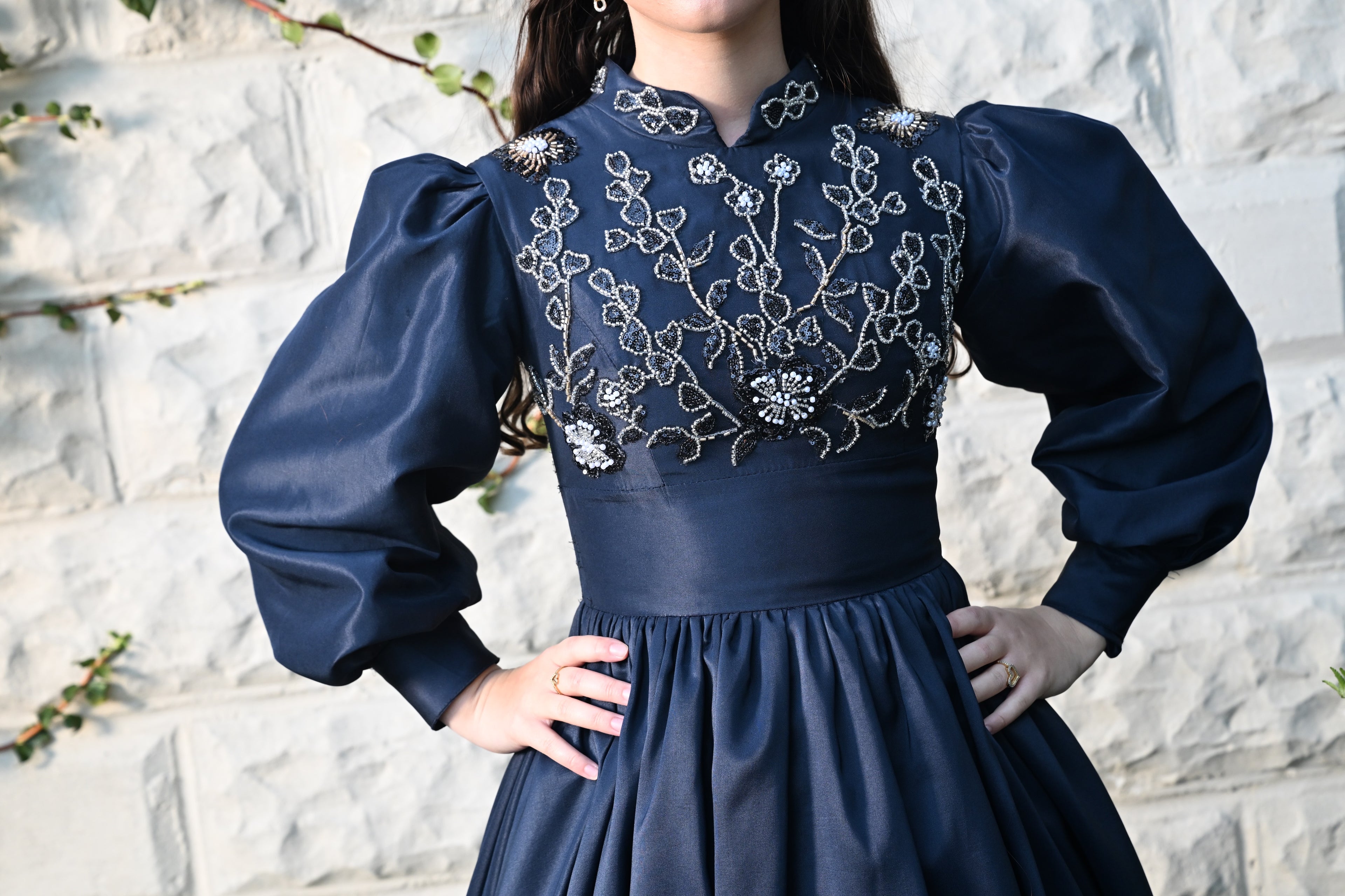 Navyblue Gleamline Teen