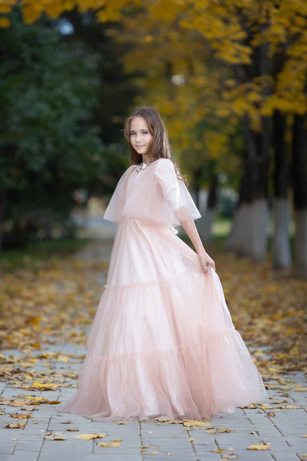 Rose Gold Basic Tulle