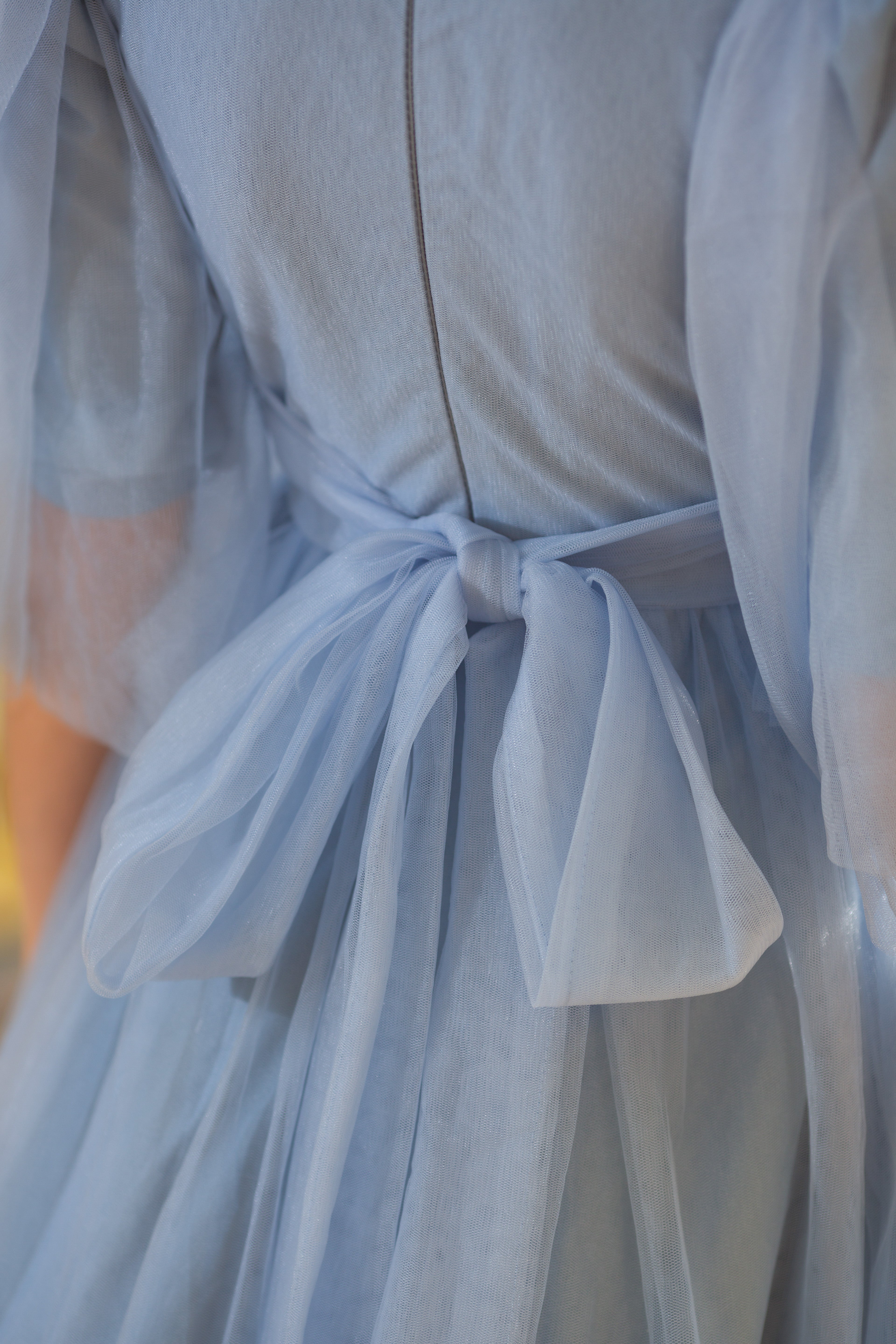 Slate Blue Basic Tulle