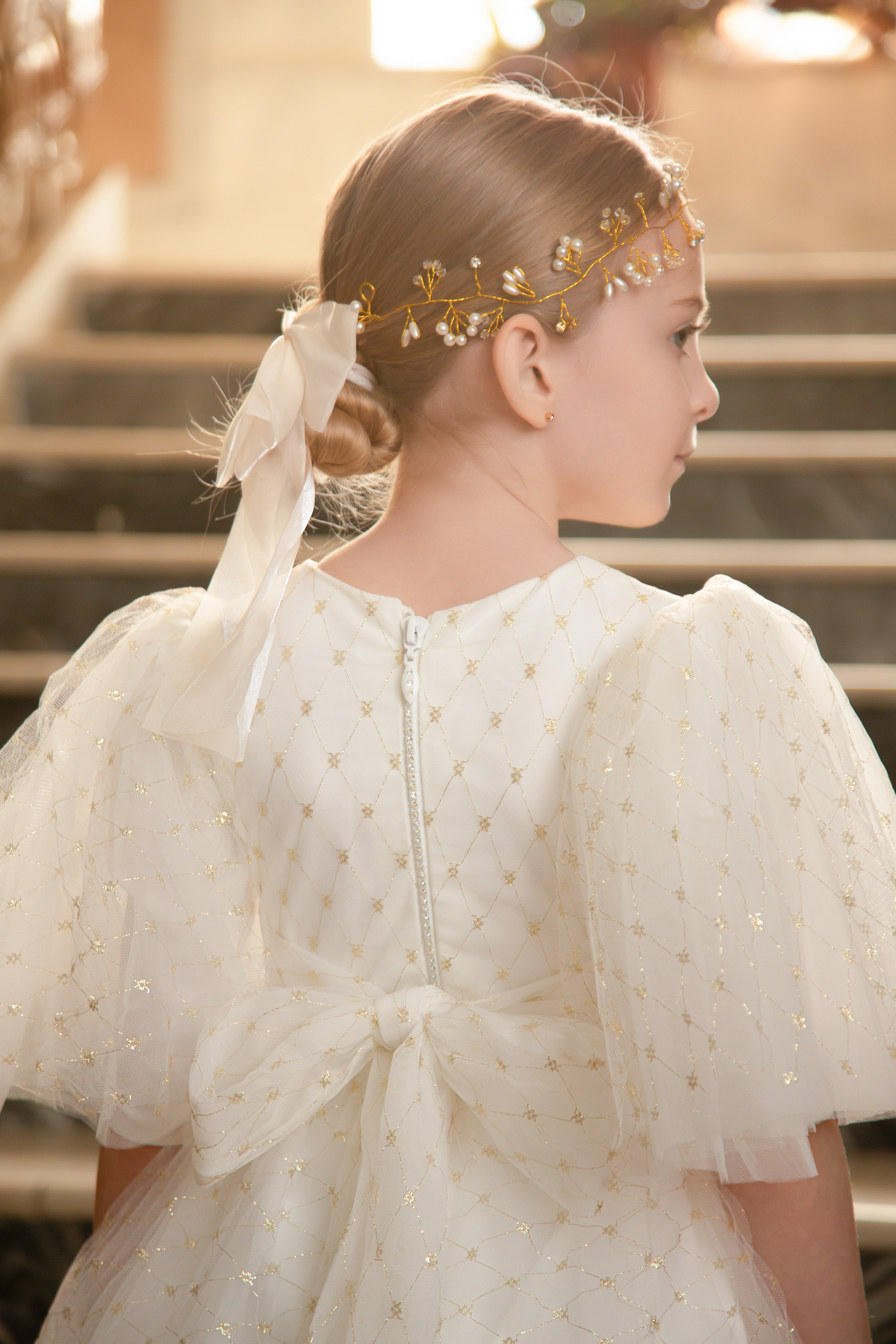 Gold Shimmer Basic Tulle
