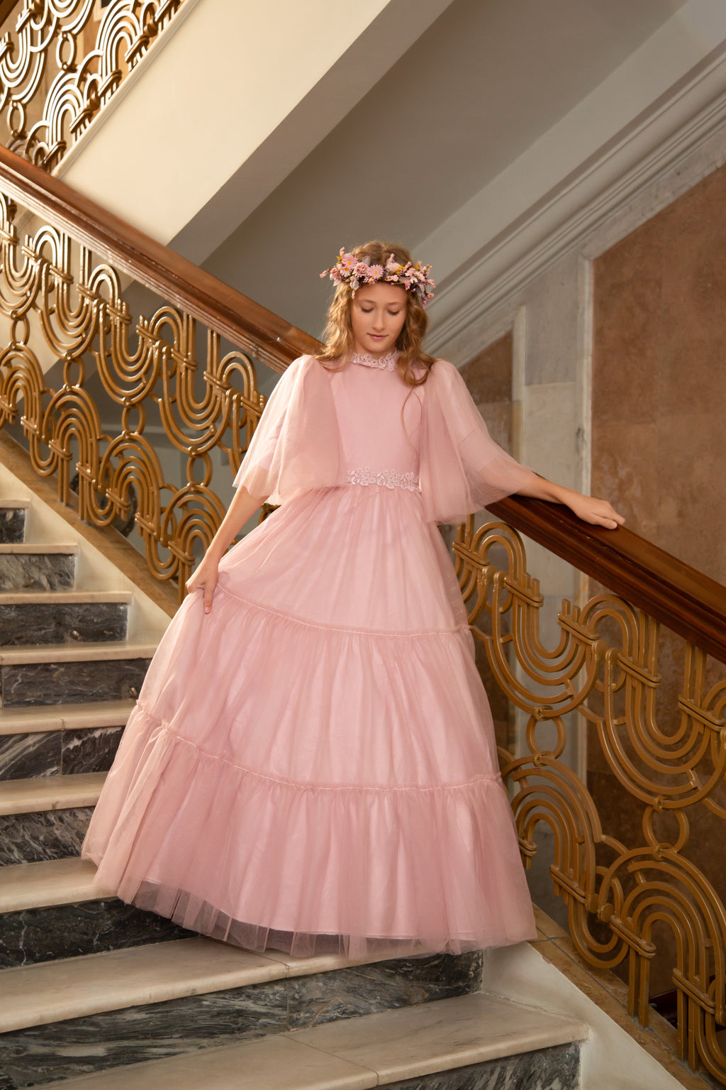 Deep Rose Basic Tulle