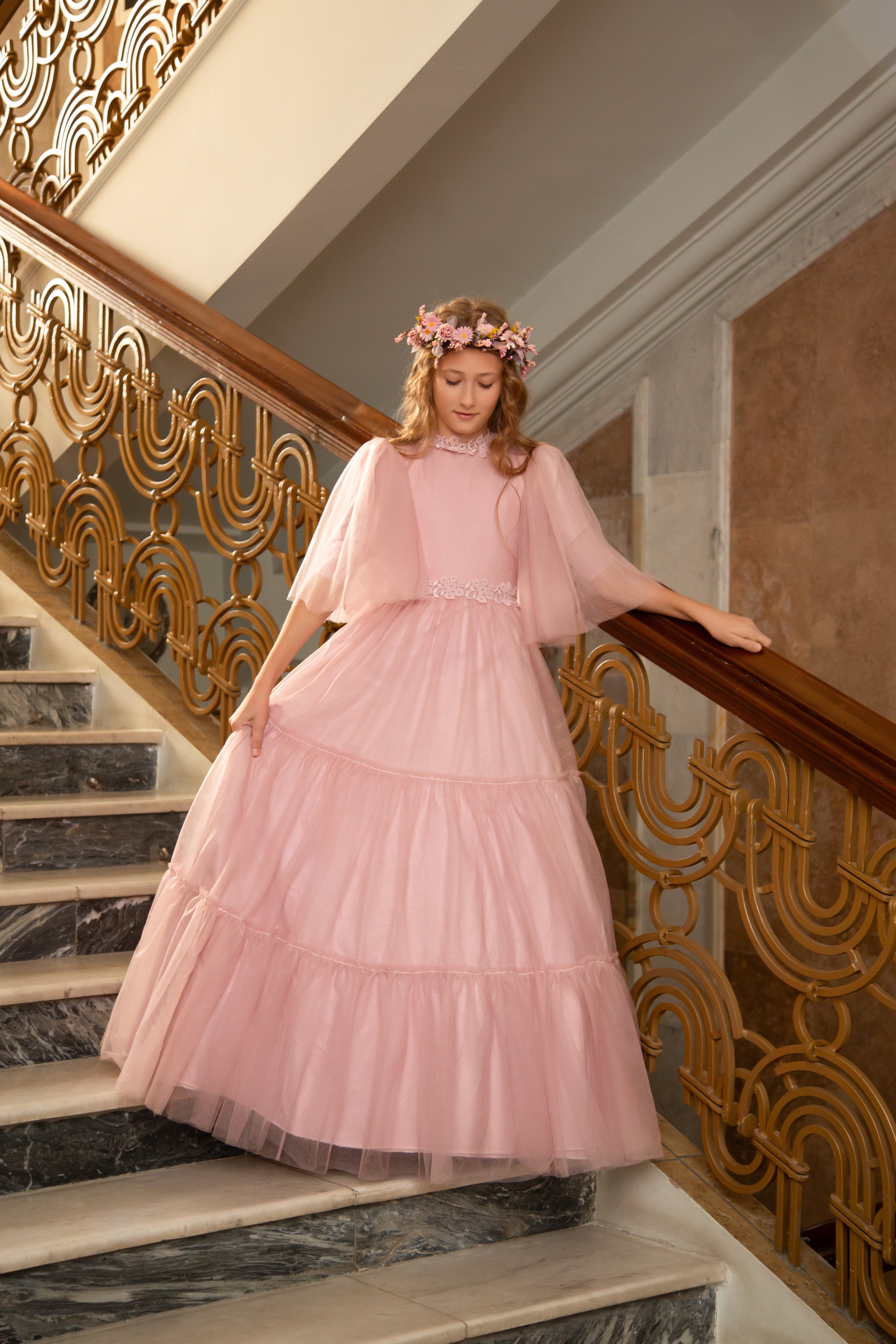 Deep Rose Basic Tulle