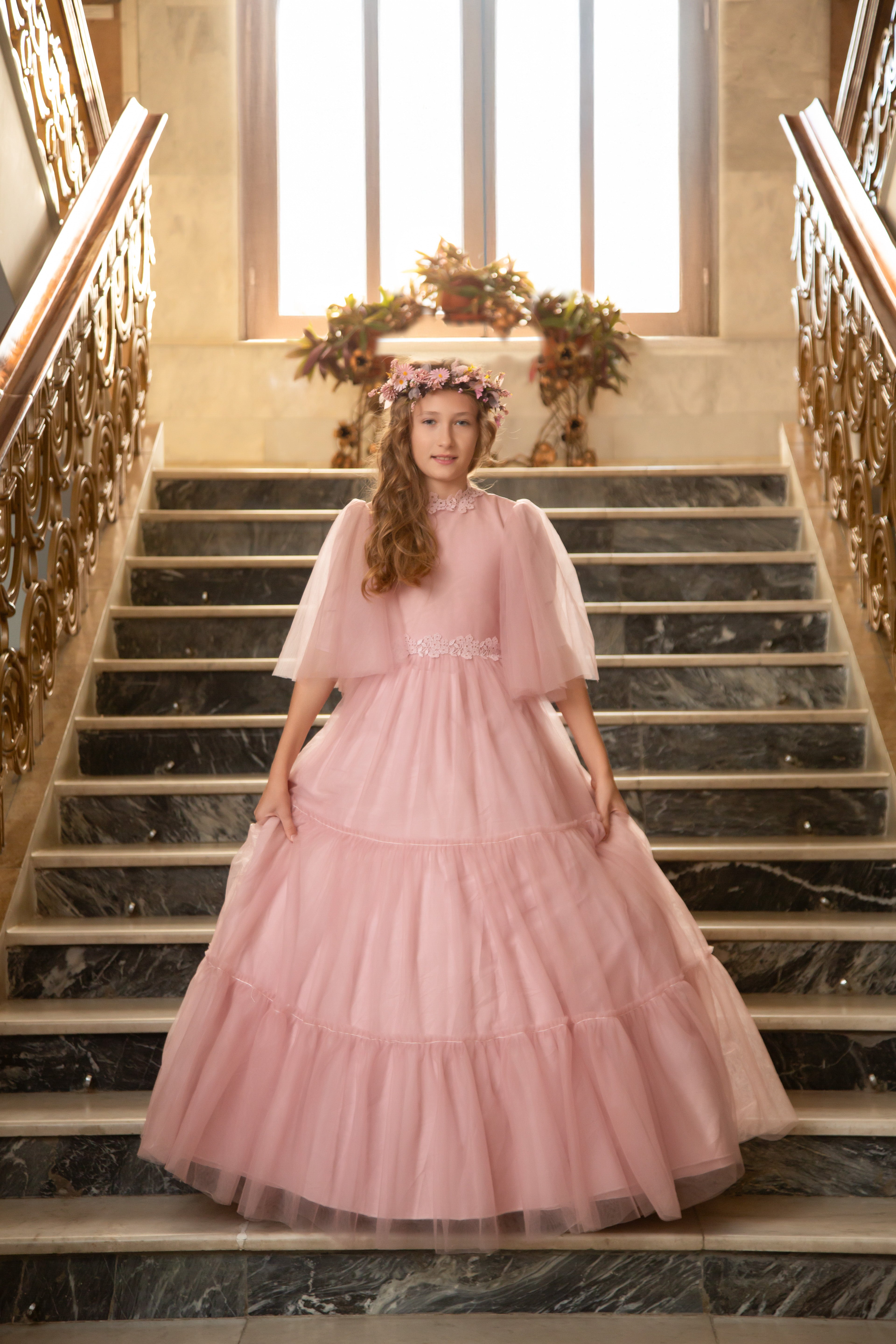 Deep Rose Basic Tulle