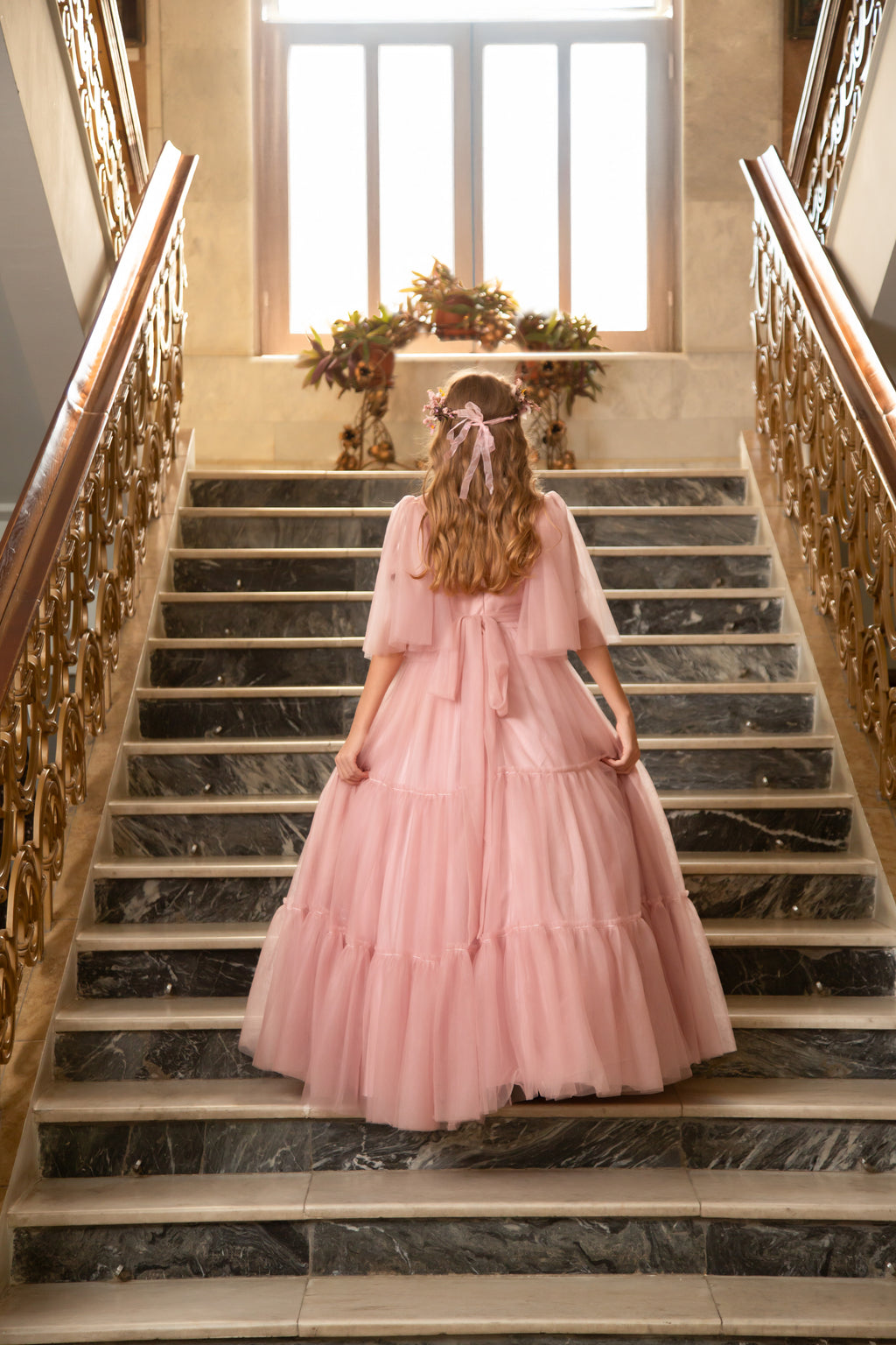 Deep Rose Basic Tulle