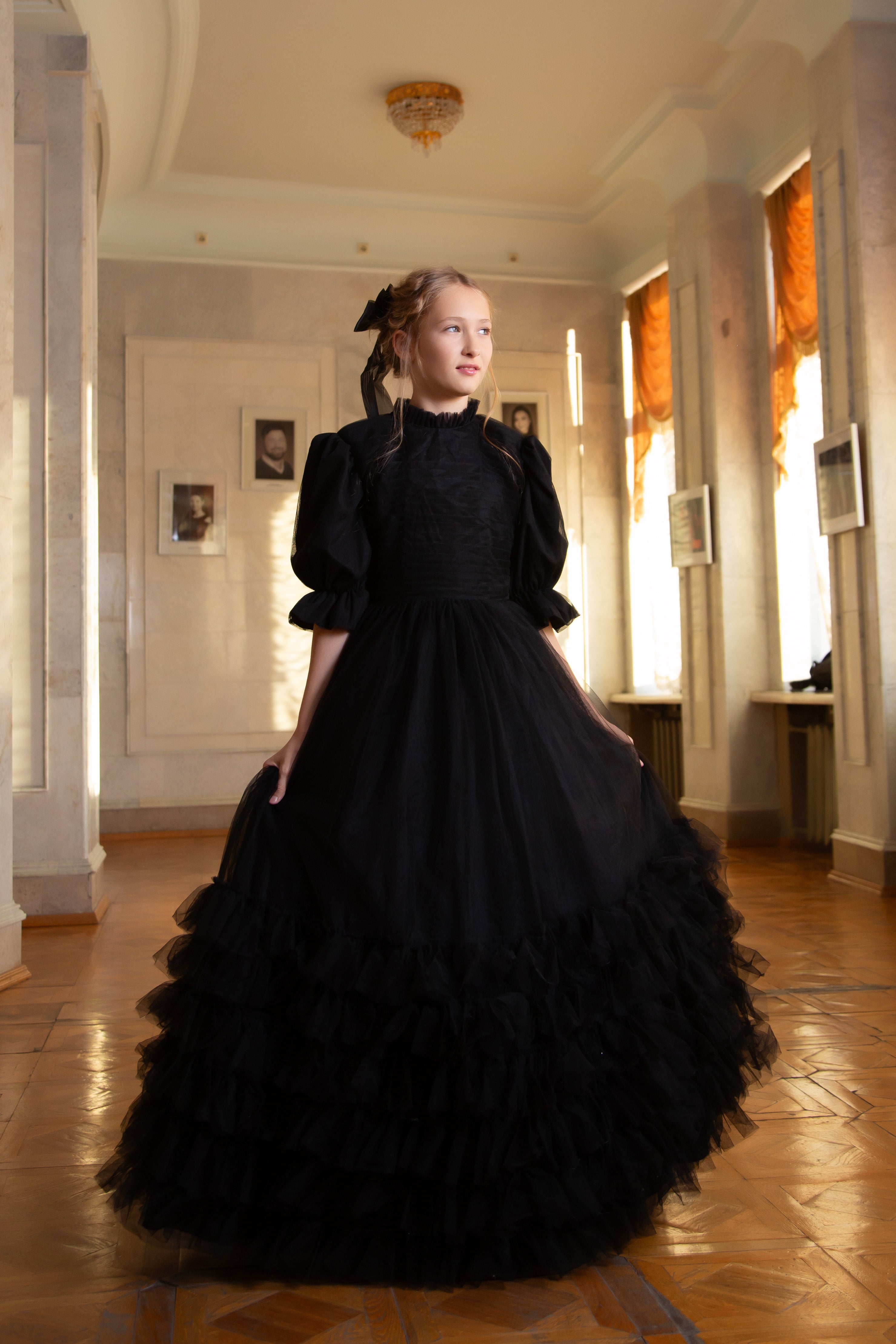 Black Basic Tulle
