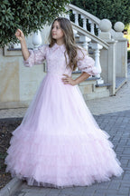 Pink Sparkling Frills Teen