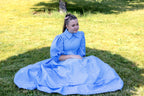 Blue Honeycomb Textured Teen