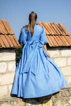Blue Honeycomb Textured Teen