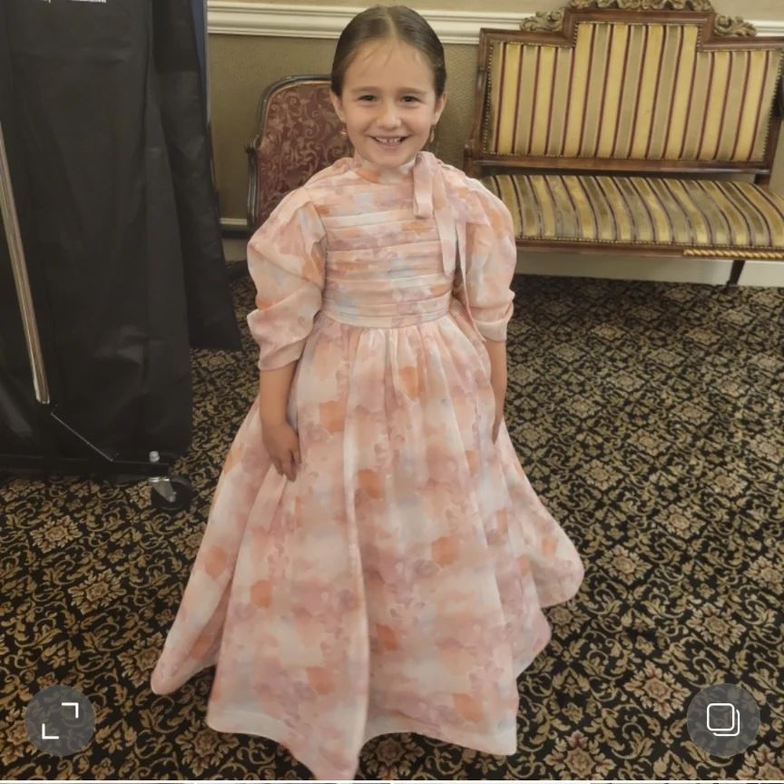 Kids Floral Gown - Papillon Gowns Lakewood NJ