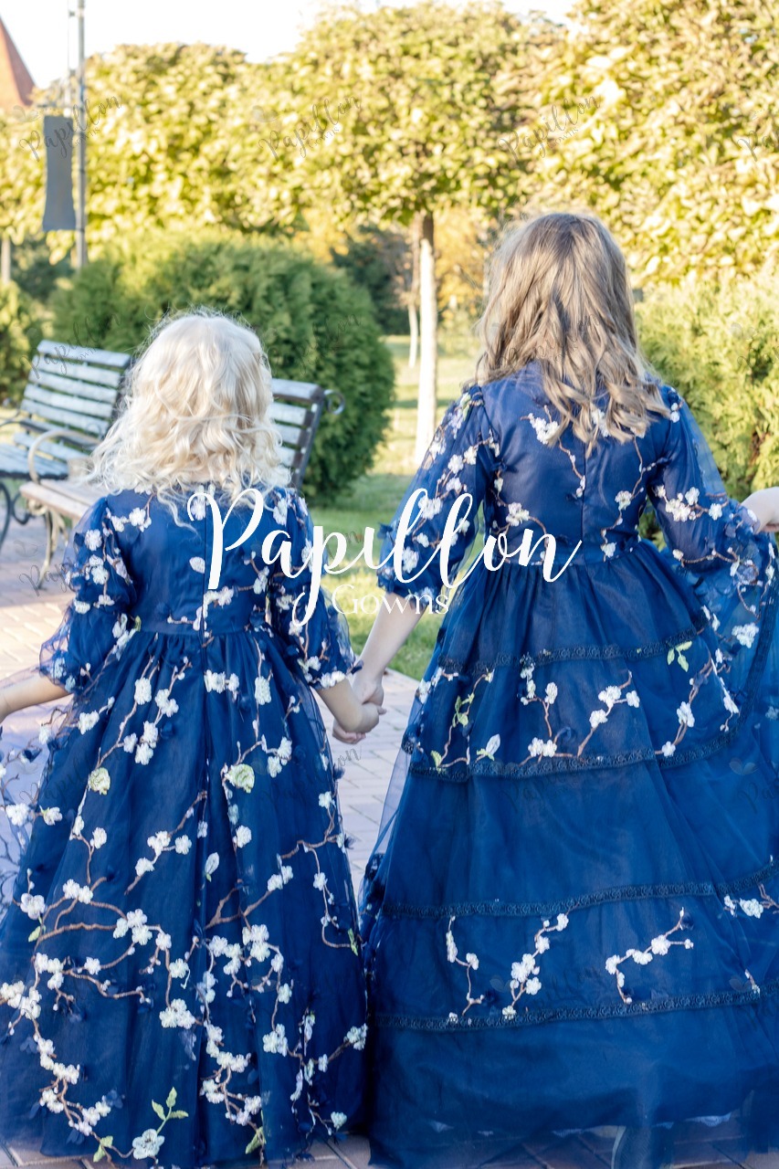 Papillon Gowns Midnight Blooms Dress