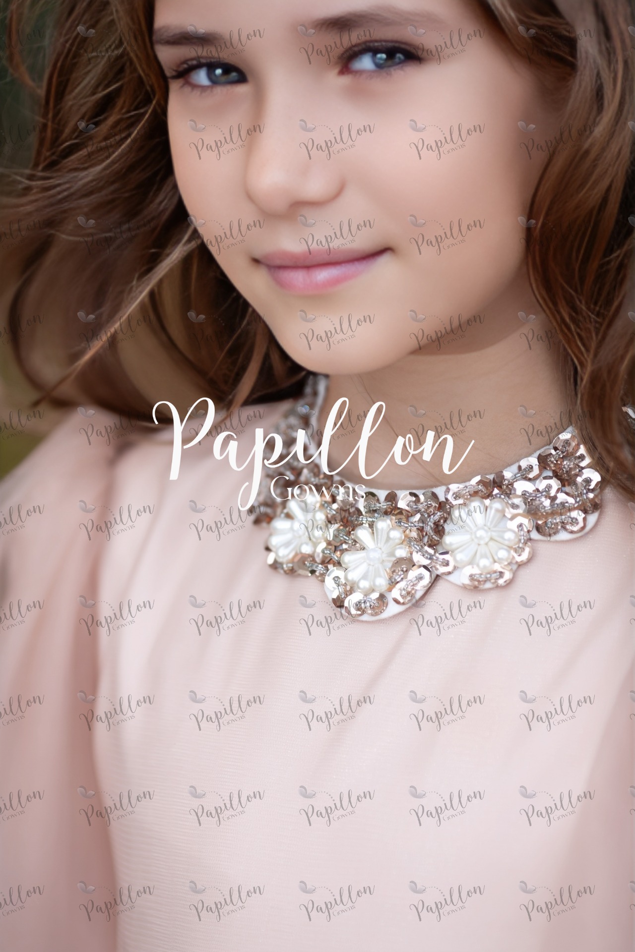 Papillon Gowns Rose Gold Basic Tulle