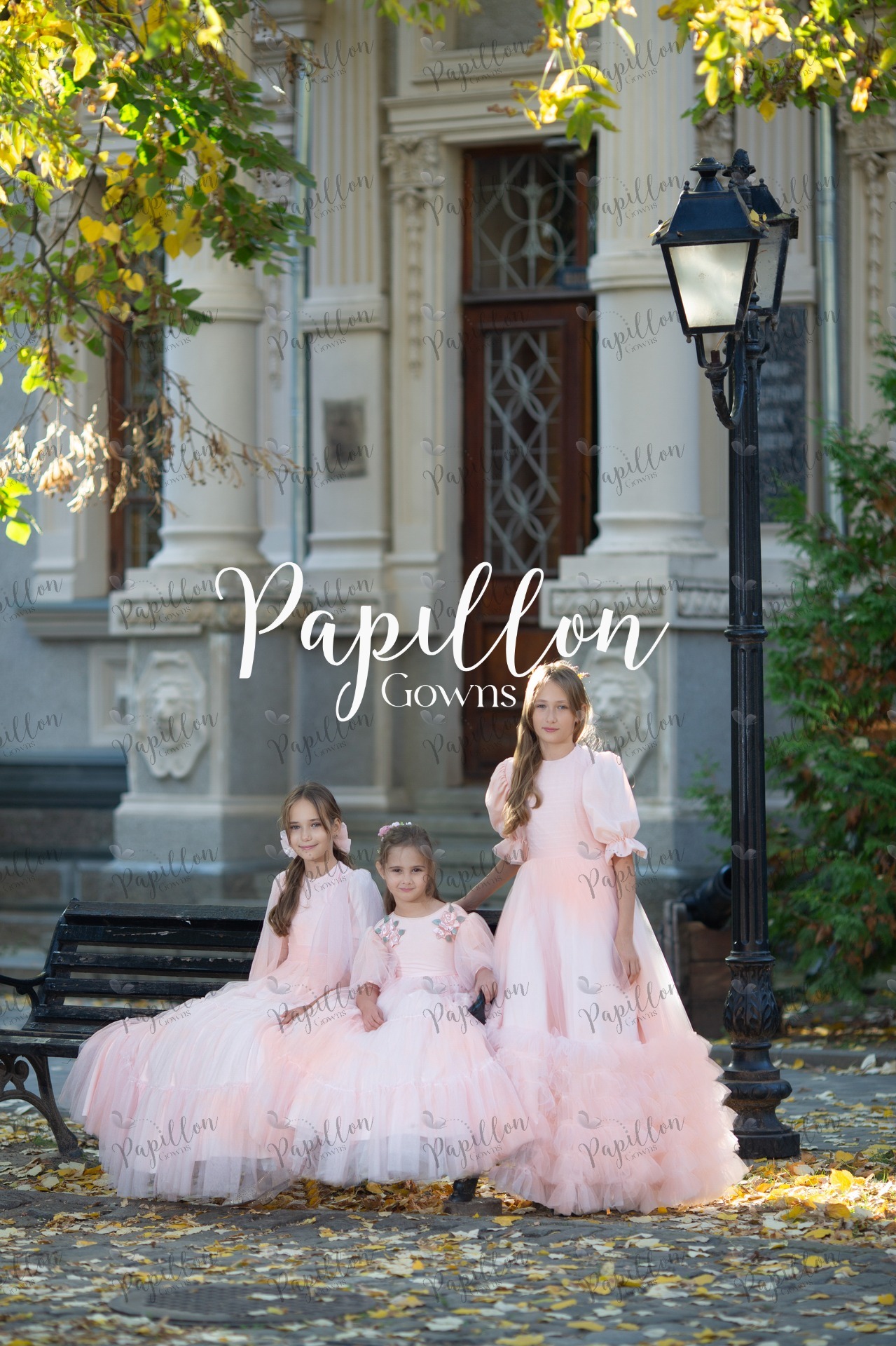 Papillon Gowns Blush Pink Basic Tulle