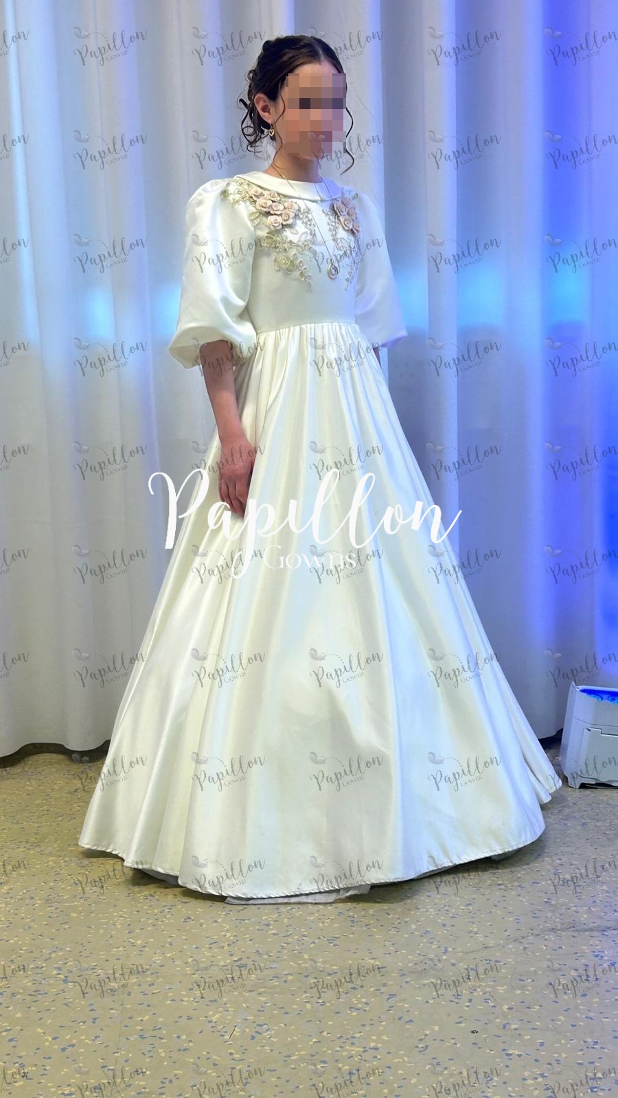 Papillon Gowns Customer Picture