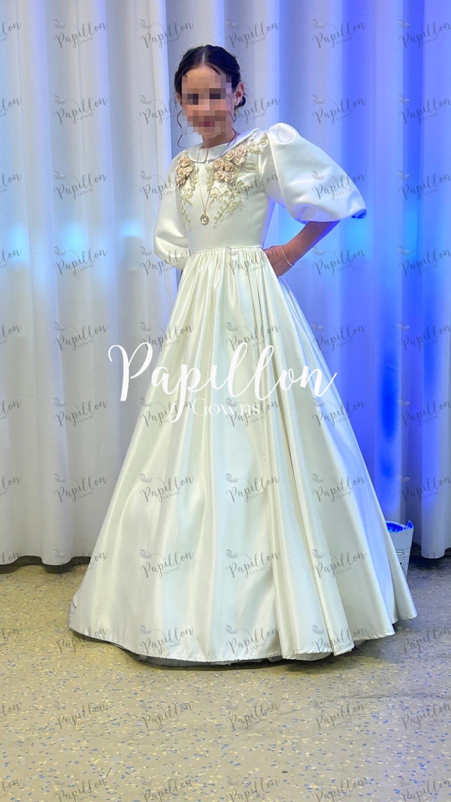 Papillon Gowns Customer Picture