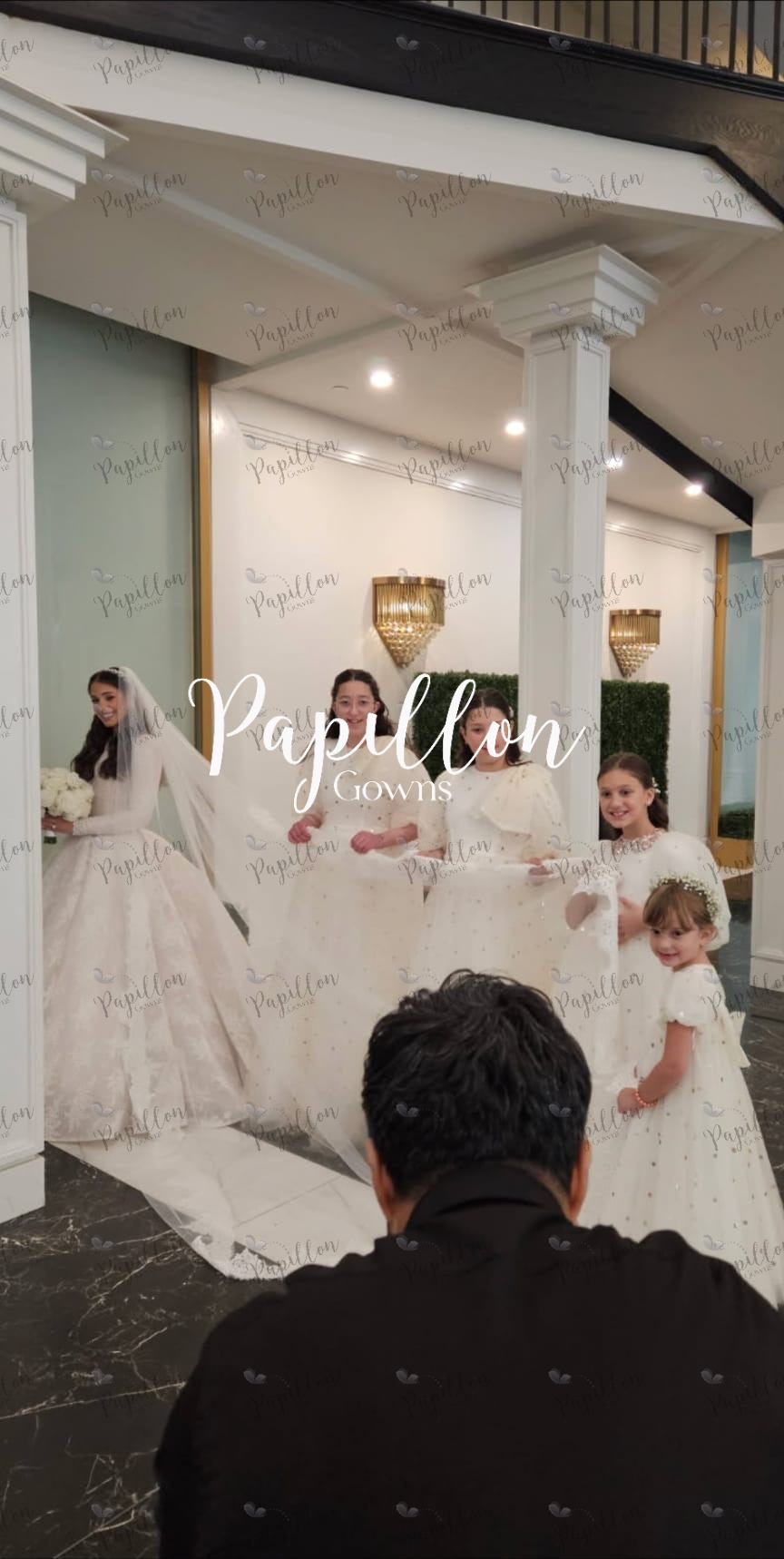 Papillon Gowns Customer Picture