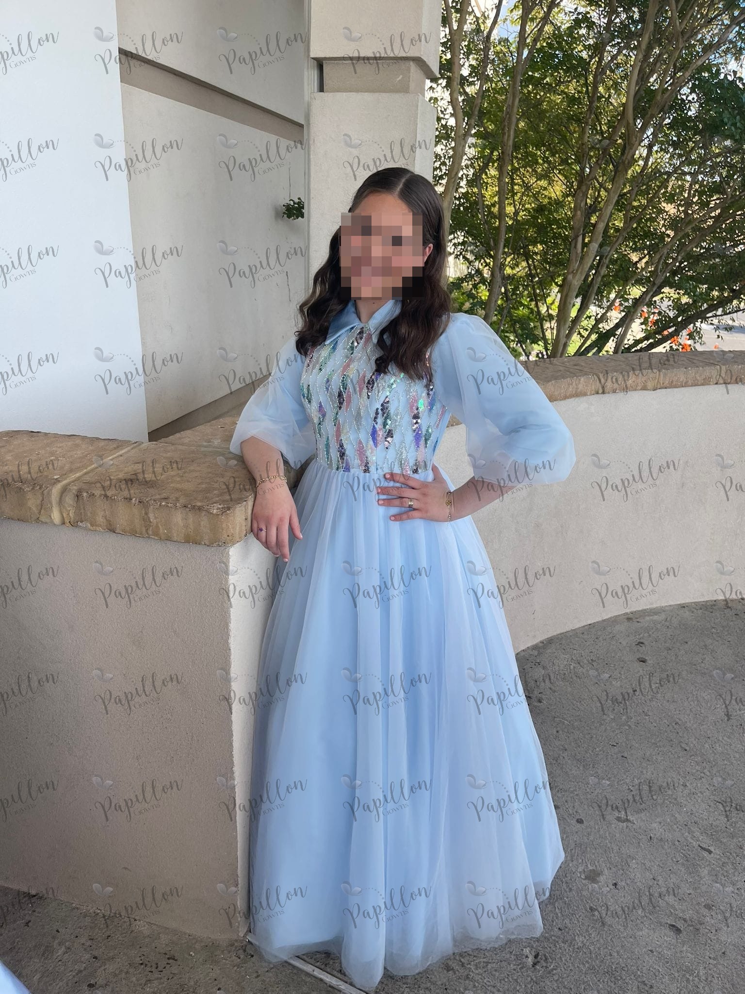 Papillon Gowns Customer Picture