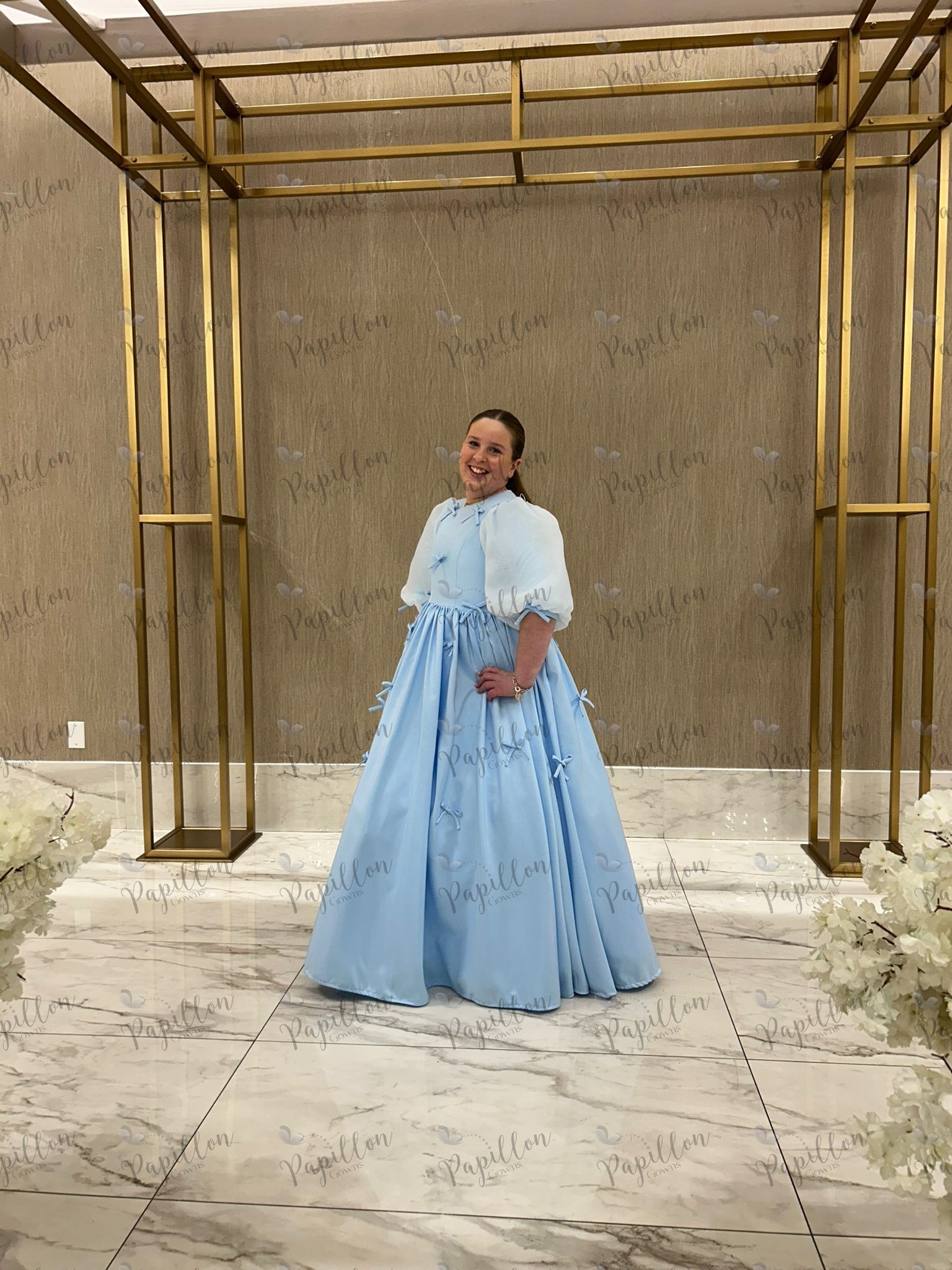 Papillon Gowns Customer Picture